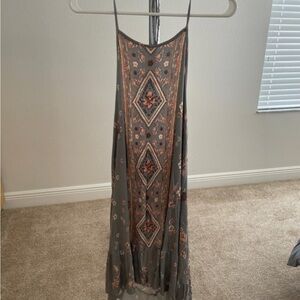 O’Neil Gray Patterned Women's Dress